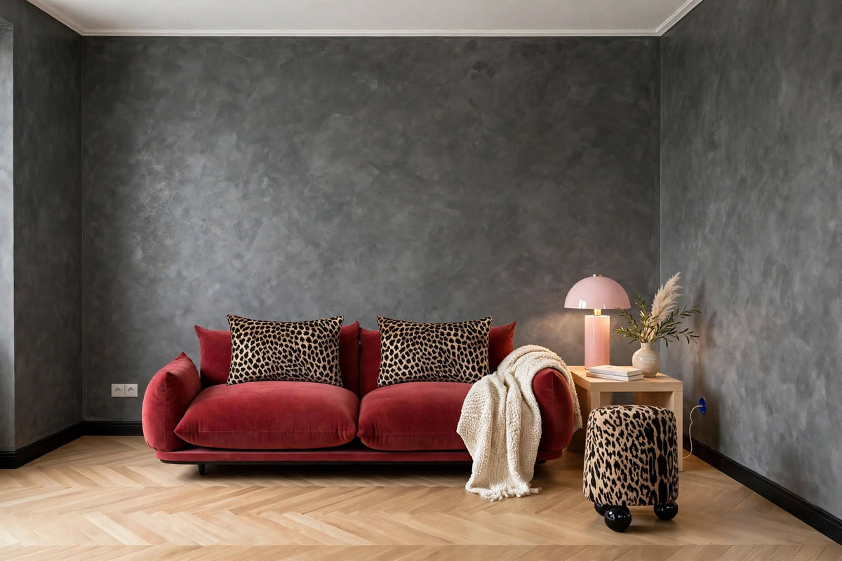 Argentea Silk Metallic Paint – Iridescent Decorative Finish - Marmorino