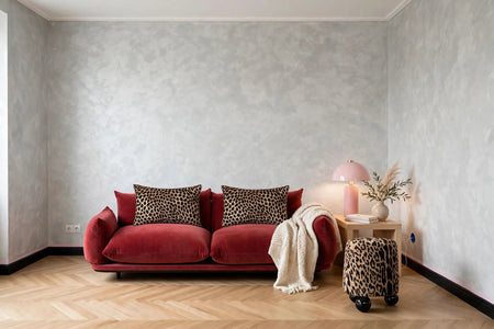 Argentea Silk Metallic Paint – Iridescent Decorative Finish - Marmorino