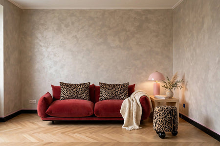 Argentea Silk Metallic Paint – Iridescent Decorative Finish - Marmorino