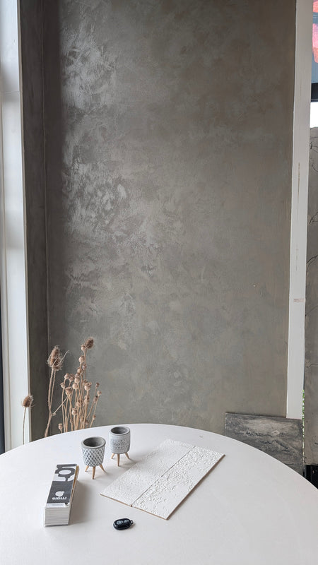 Antico Riflesso Sabbiato Sand Effect Paint – Metallic Decorative Finish - Marmorino