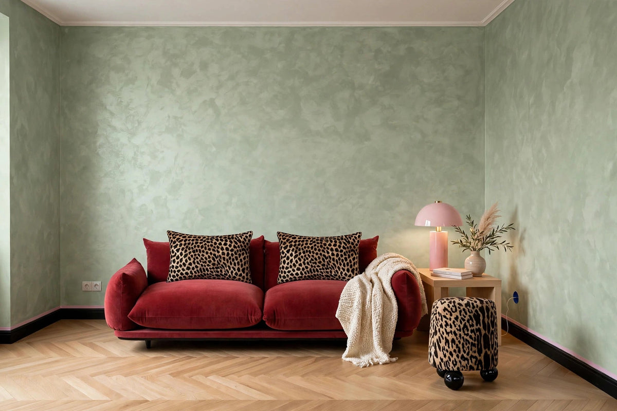 Argentea Silk Metallic Paint – Iridescent Decorative Finish - Marmorino