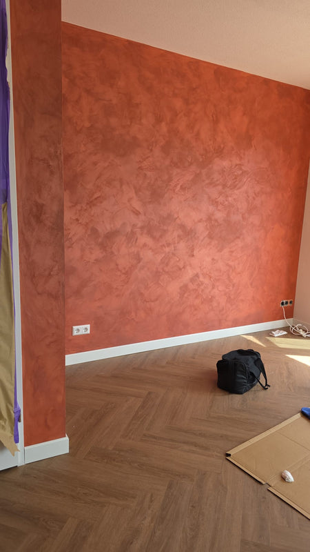 Antico Riflesso Sabbiato Sand Effect Paint – Metallic Decorative Finish - Marmorino