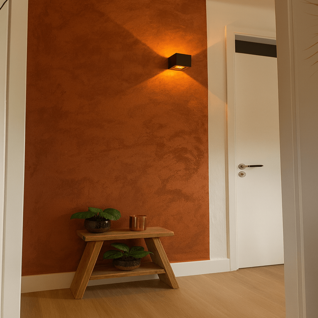 Antico Riflesso Sabbiato Sand Effect Paint – Metallic Decorative Finish - Marmorino