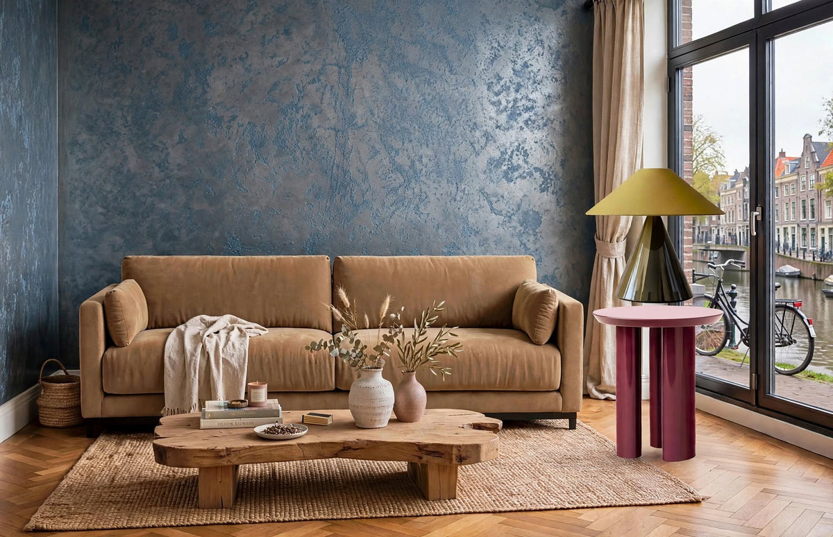 Antico Riflesso Sabbiato Sand Effect Paint – Metallic Decorative Finish - Marmorino