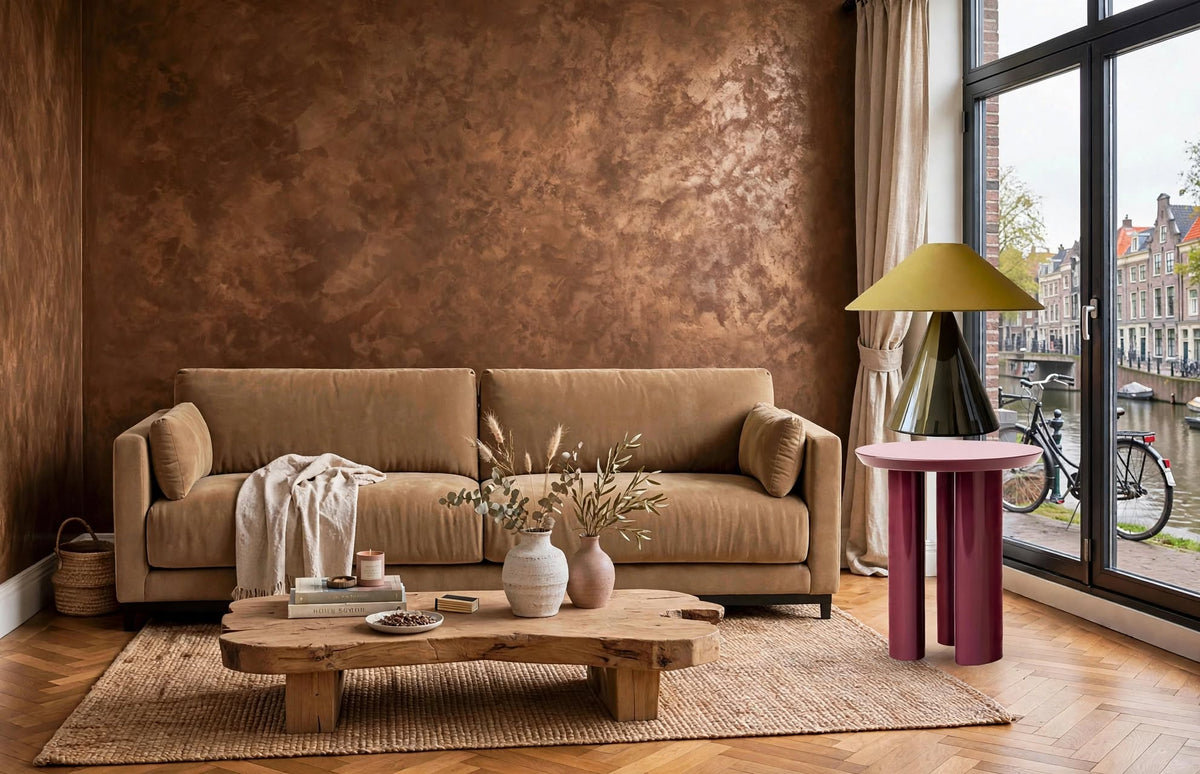 Antico Riflesso Sabbiato Sand Effect Paint – Metallic Decorative Finish - Marmorino