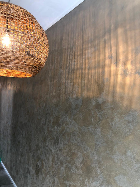 Antico Riflesso Sabbiato Sand Effect Paint – Metallic Decorative Finish - Marmorino