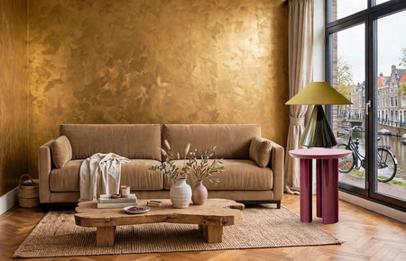 Antico Riflesso Sabbiato Sand Effect Paint – Metallic Decorative Finish - Marmorino
