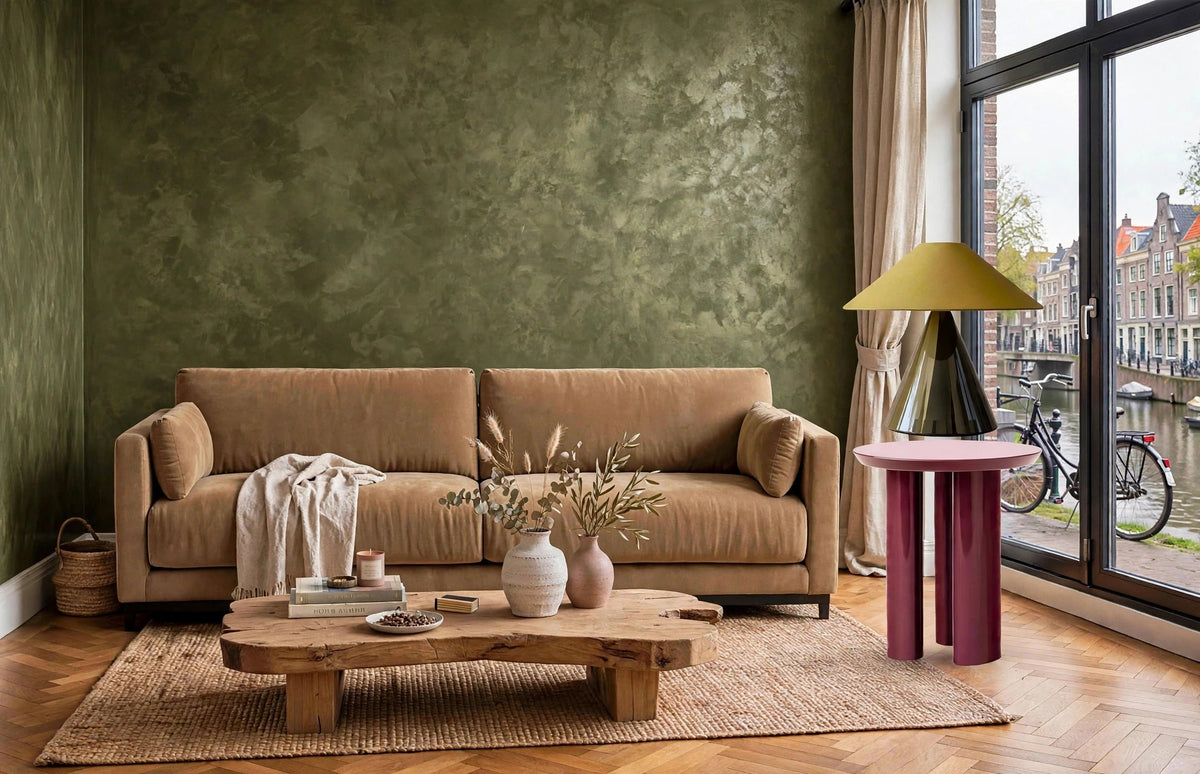 Antico Riflesso Sabbiato Sand Effect Paint – Metallic Decorative Finish - Marmorino