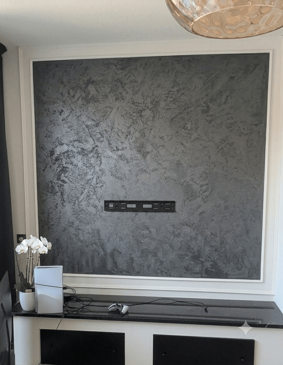 Antico Riflesso Sabbiato Sand Effect Paint – Metallic Decorative Finish - Marmorino