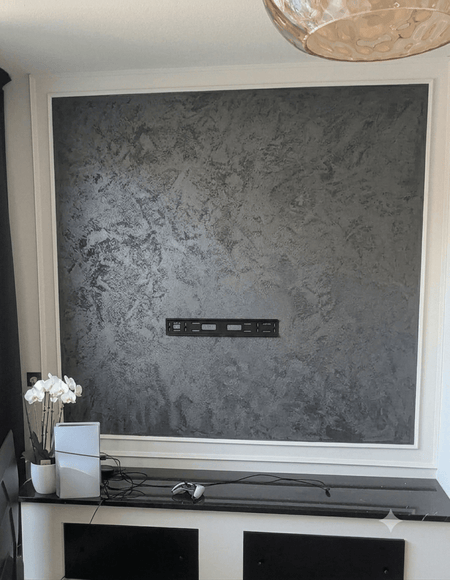 Antico Riflesso Sabbiato Sand Effect Paint – Metallic Decorative Finish - Marmorino