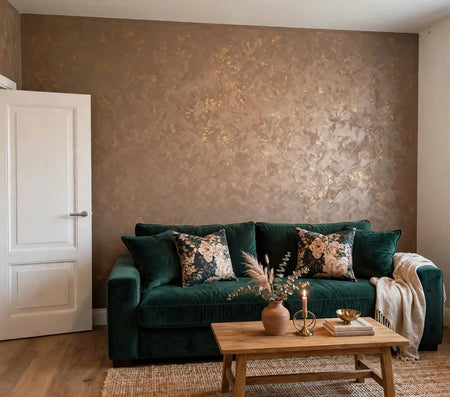 Antico Riflesso Sabbiato Sand Effect Paint – Metallic Decorative Finish - Marmorino