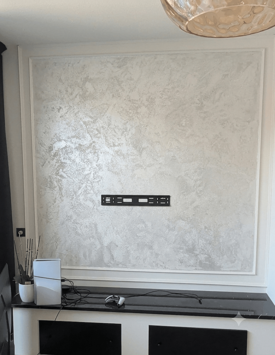 Antico Riflesso Sabbiato Sand Effect Paint – Metallic Decorative Finish - Marmorino
