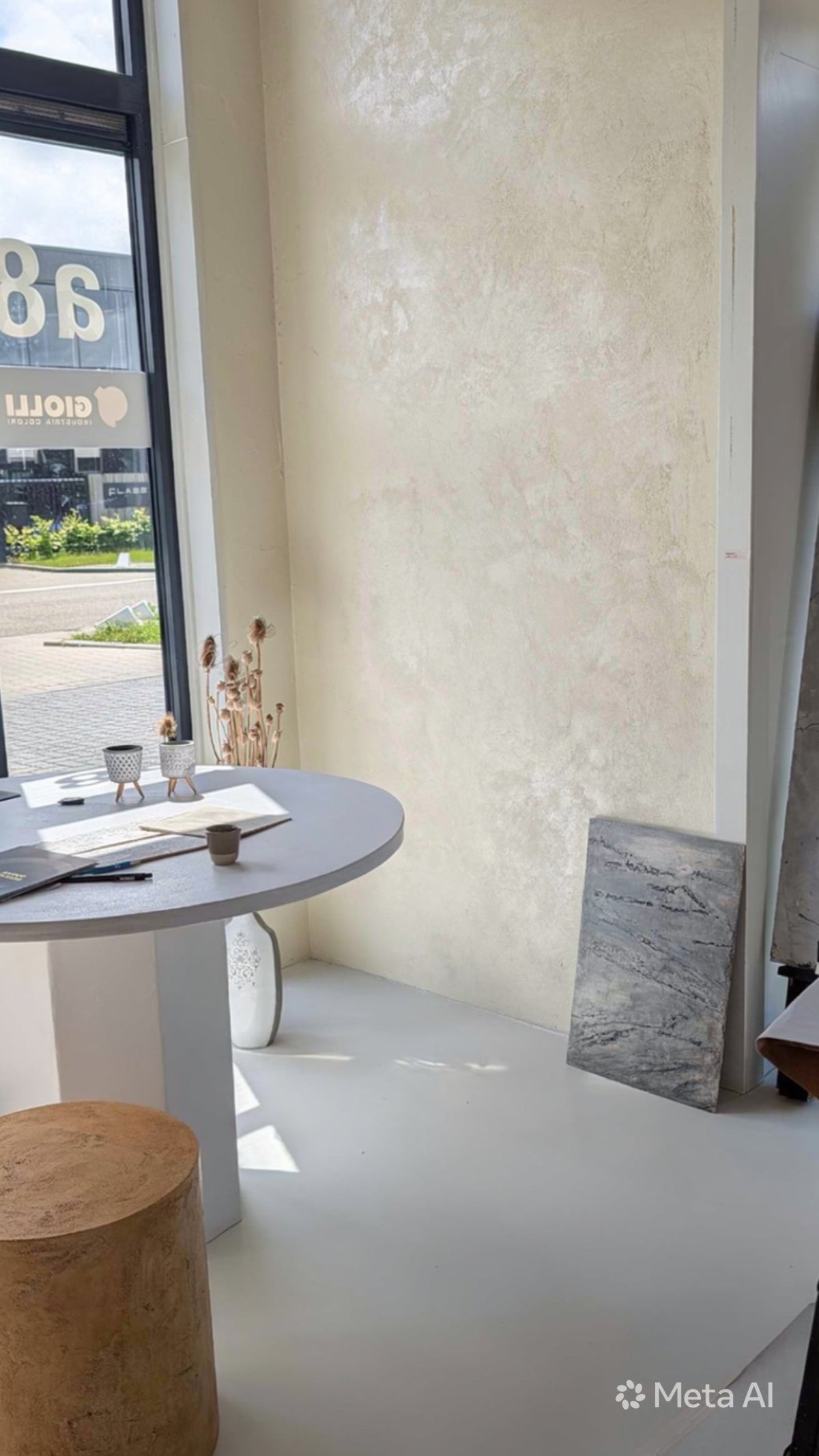 Antico Riflesso Sabbiato Sand Effect Paint – Metallic Decorative Finish - Marmorino