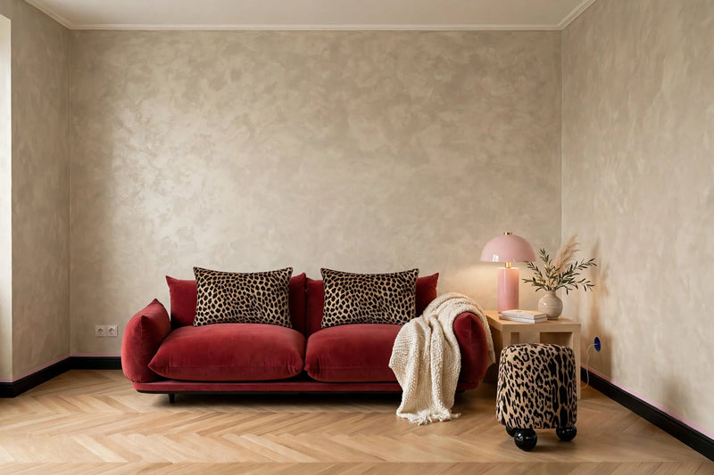 Argentea Silk Metallic Paint – Iridescent Decorative Finish - Marmorino