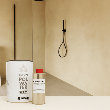 Bathroom bundle Complete Marmorino set for 15 m² for wall - Marmorino