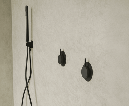 Bathroom with tiles, kit for 13 m2 - Marmorino