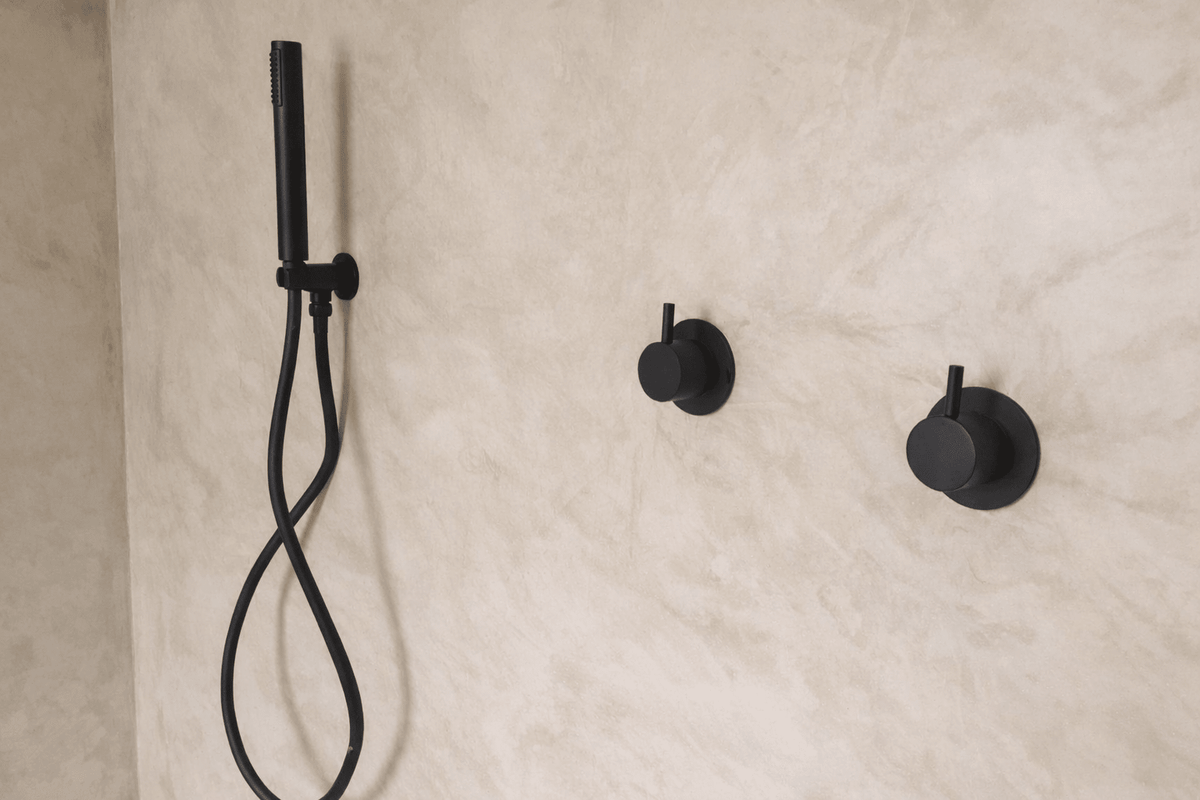 Bathroom with tiles, kit for 13 m2 - Marmorino