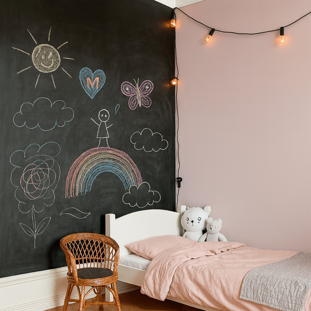 Black Board Effect Paint – Writable Chalkboard Wall Coating - Marmorino