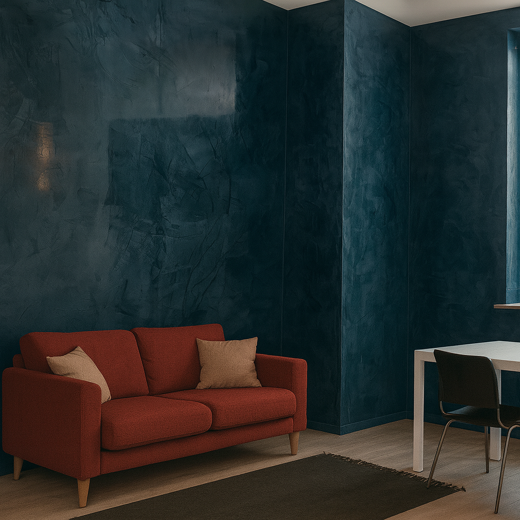 Stucco venetian effect