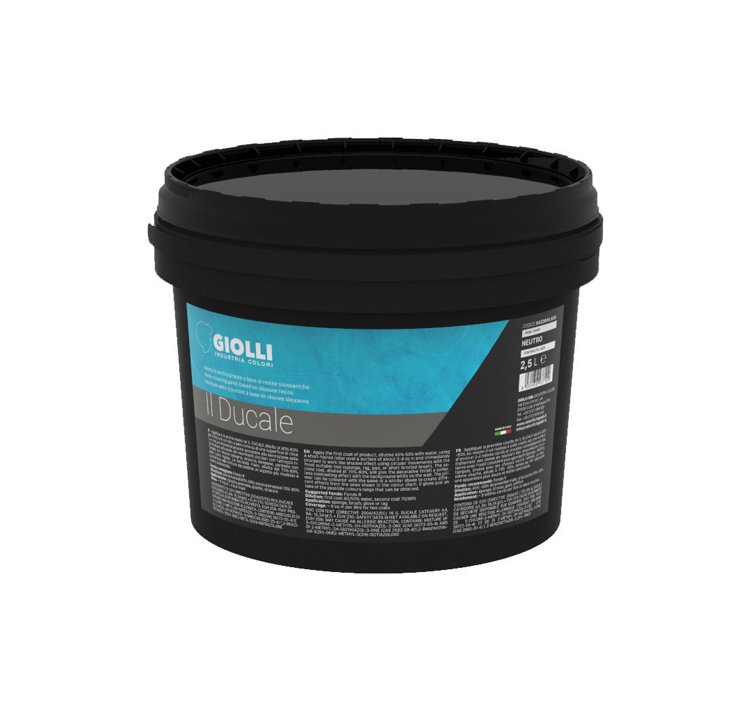 Ducale Decorative Glaze – Breathable Water - Repellent Wall Finish - Marmorino