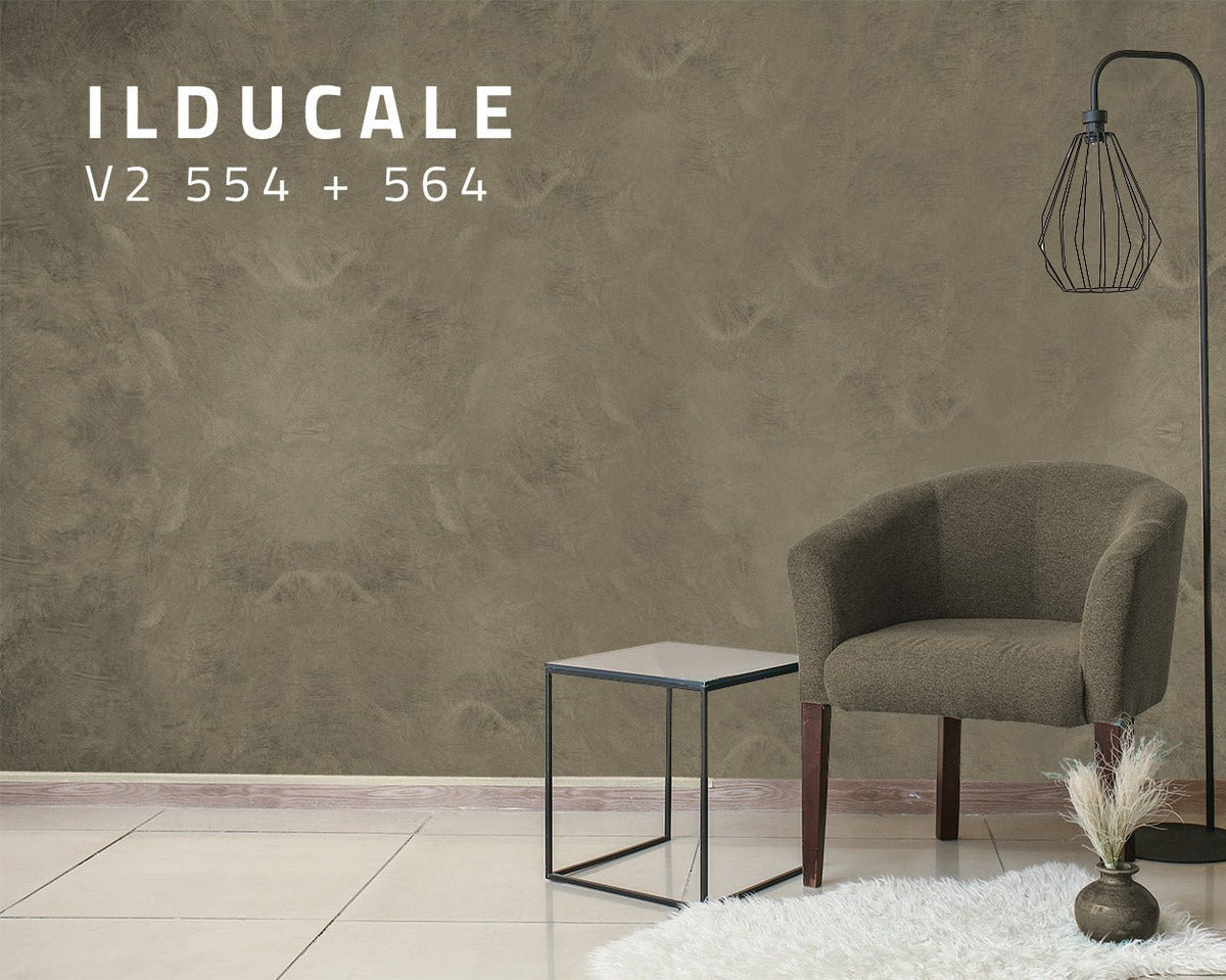 Ducale Decorative Glaze – Breathable Water - Repellent Wall Finish - Marmorino