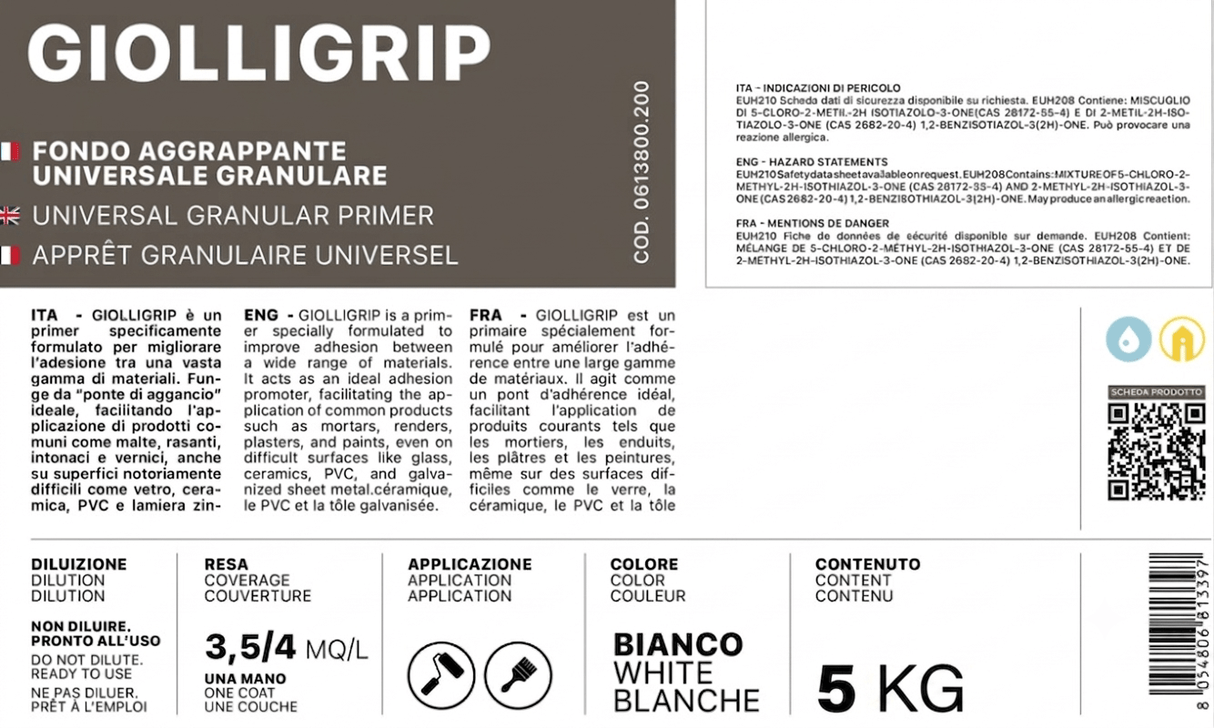 Giolligrip Universele Korrelige Primer - Marmorino