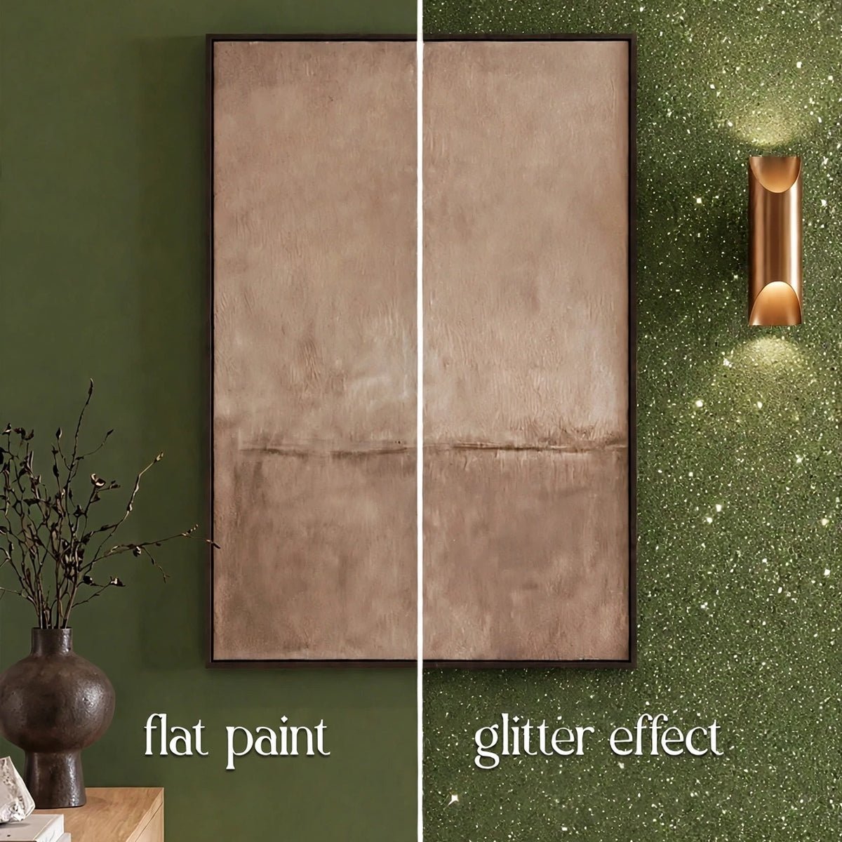 Gold Glitter Liquid for adding to the paint for wall paint and craft / 0.25 L - Marmorino
