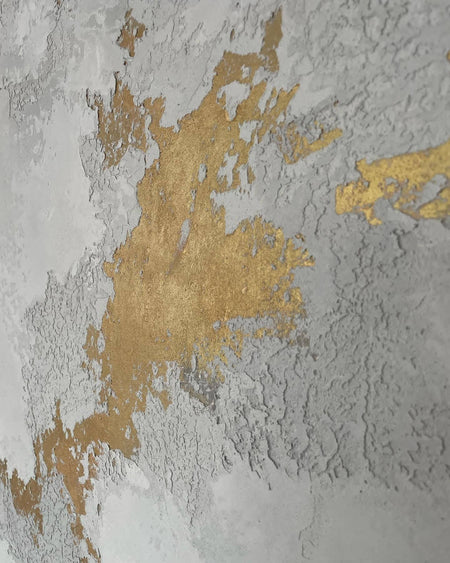 Golden wall spot with Marmorino for 12 m2 - Marmorino