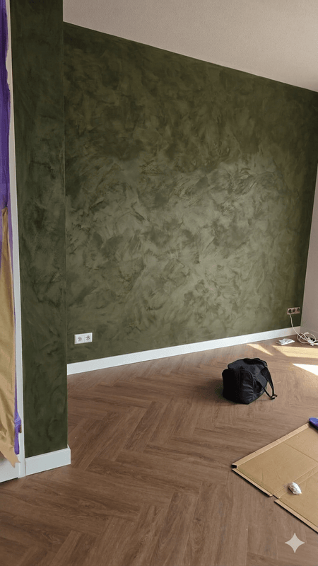 Antico Riflesso Sabbiato Sand Effect Paint – Metallic Decorative Finish - Marmorino