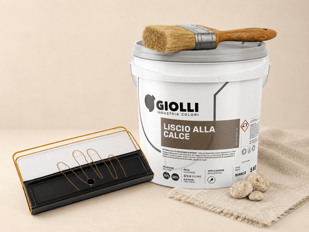 LIME PAINT FOR EXTERIORS AND INTERIORSI - Liscio Alla Calce- Marmorino Look DIY ,easy application - Marmorino