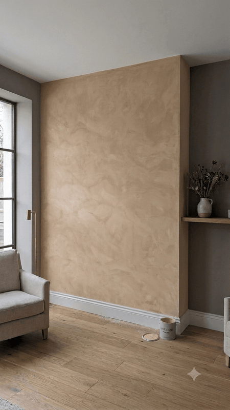 LIME PAINT FOR EXTERIORS AND INTERIORSI - Liscio Alla Calce- Marmorino Look DIY ,easy application - Marmorino