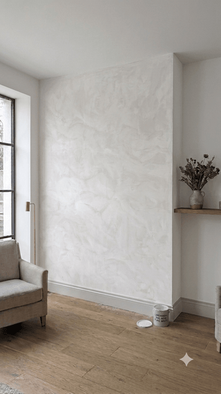 LIME PAINT FOR EXTERIORS AND INTERIORSI - Liscio Alla Calce- Marmorino Look DIY ,easy application - Marmorino