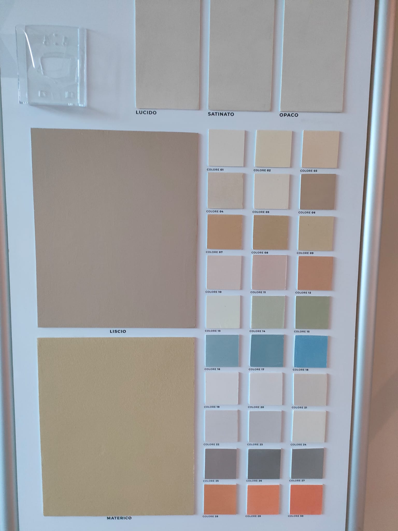 Microfloor kit for floor for 7 m² - Marmorino