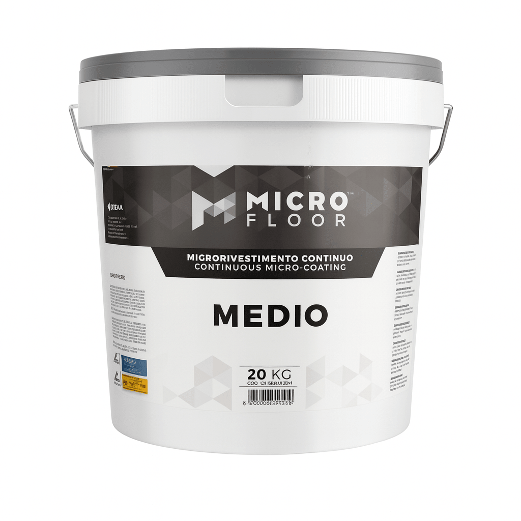 Microfloor kit for floor for 7 m² - Marmorino