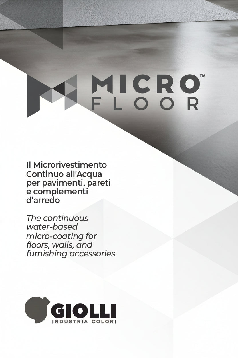 Microfloor kit for floor for 7 m² - Marmorino