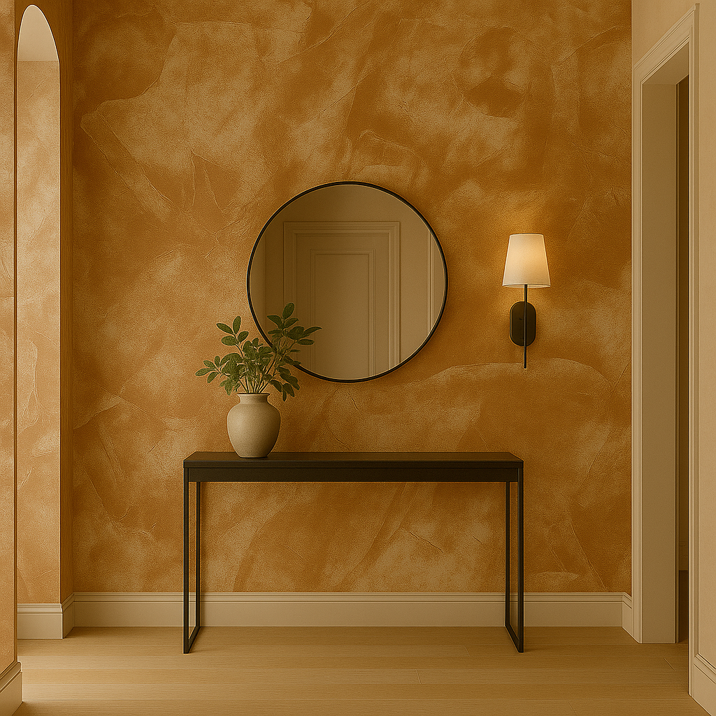 Stucco venetian effect 