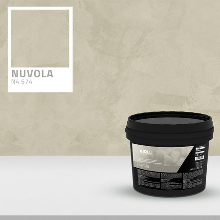 Nuvola Silk Metallic Paint – Iridescent Decorative Wall Finish - Marmorino