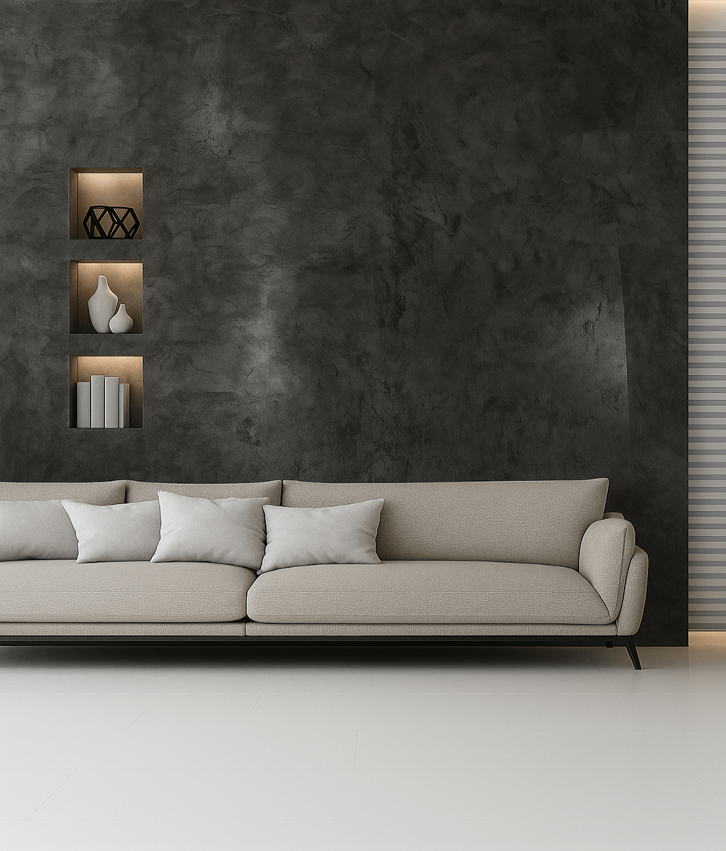 Stucco Antico Venetian Plaster – Polished Marble Wall Finish - Marmorino