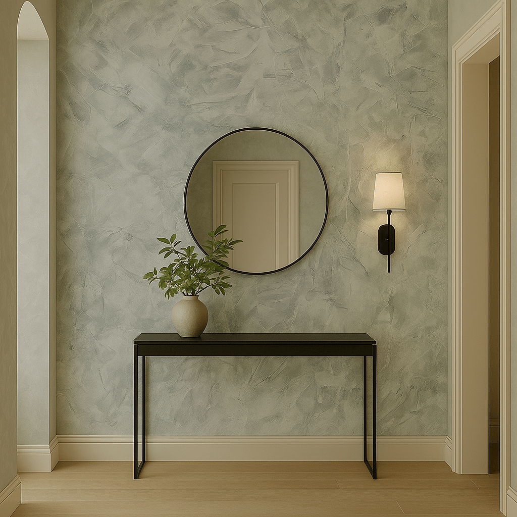 Stucco Antico Venetian Plaster – Polished Marble Wall Finish - Marmorino
