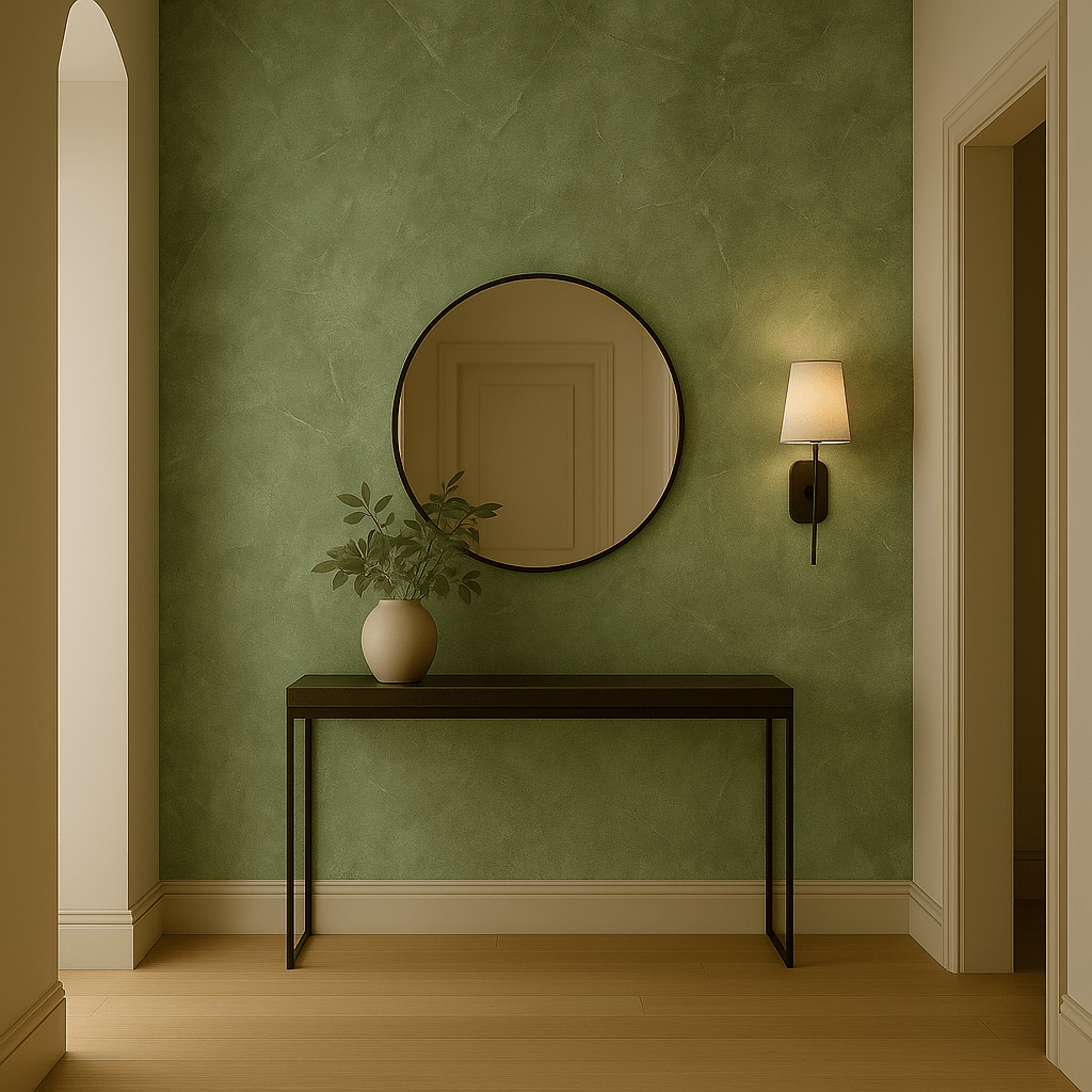 Stucco Antico Venetian Plaster – Polished Marble Wall Finish - Marmorino