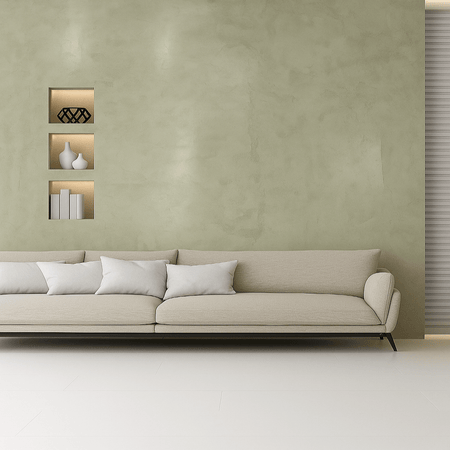 Stucco Antico Venetian Plaster – Polished Marble Wall Finish - Marmorino