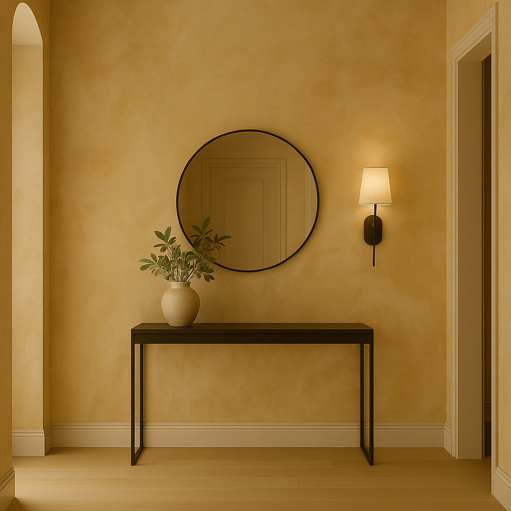 Stucco Antico Venetian Plaster – Polished Marble Wall Finish - Marmorino