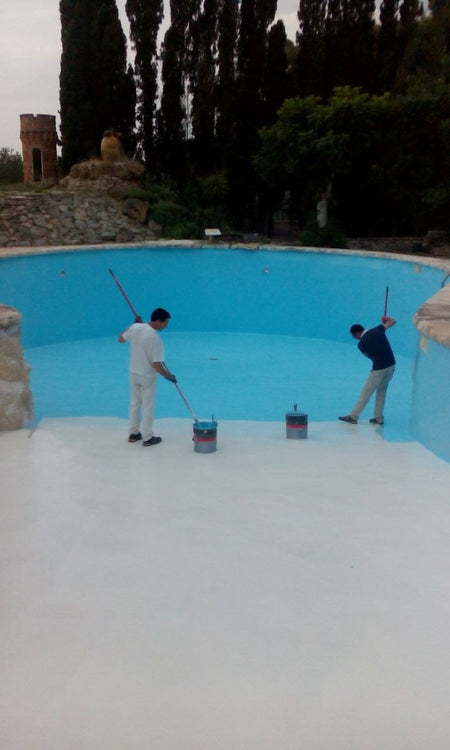 Swimming Paint for 45 m2 - 15 L + NF thinner 0.750 L - Marmorino