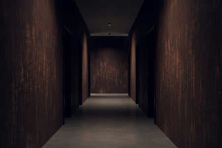 Decorative old rust textured brown wall. 