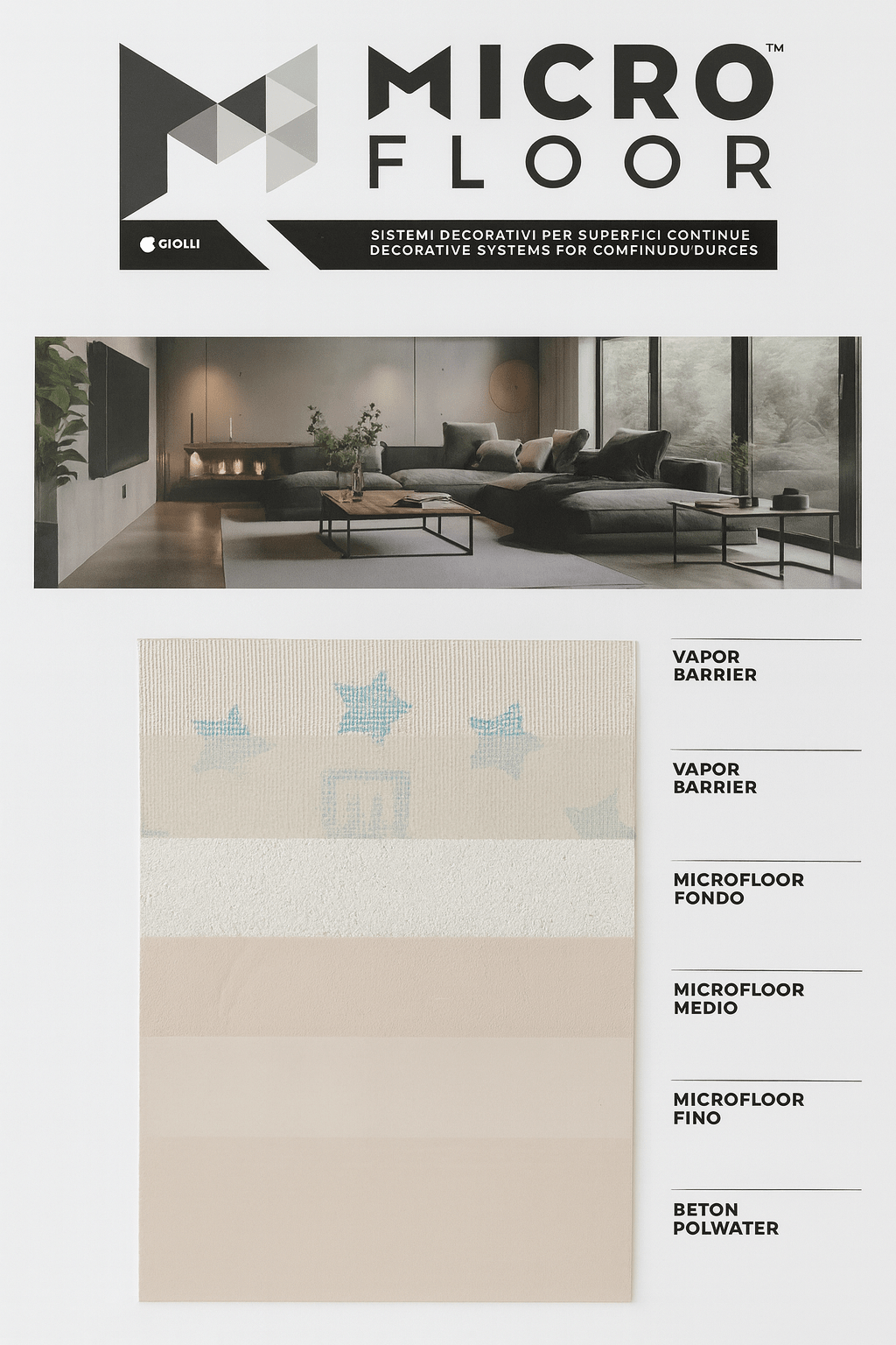 The Microfloor - Marmorino