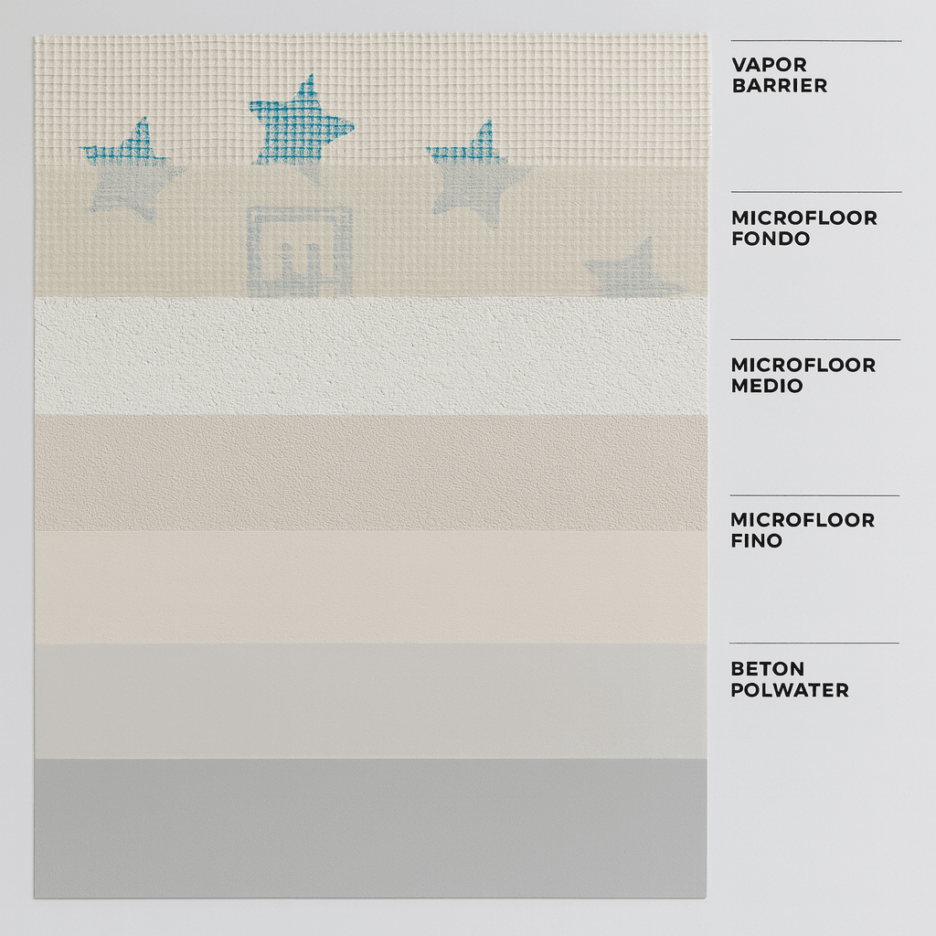 The Microfloor - Marmorino