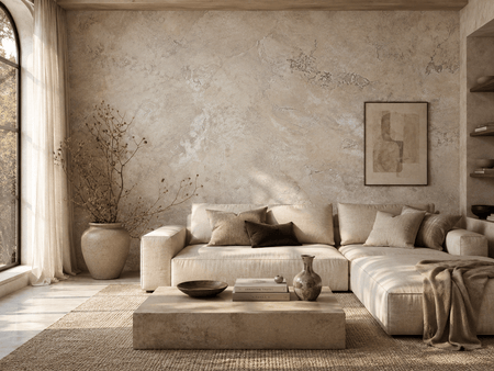 Travertino Decorative Plaster – Natural Stone Wall Texture - Marmorino