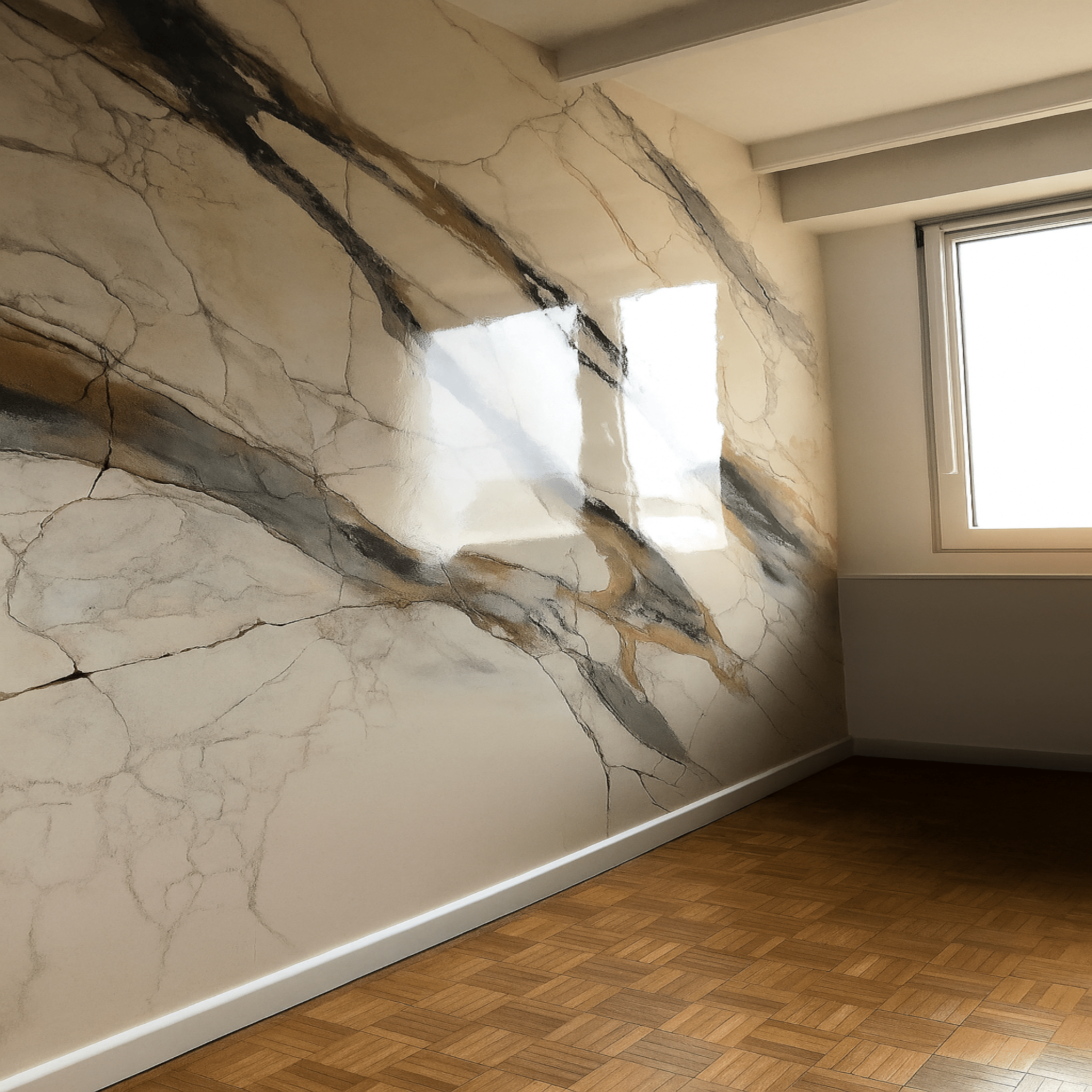 Venetiaans stucwerk - Marmer Effect 5 KG (5 m²) KIT - Marmorino