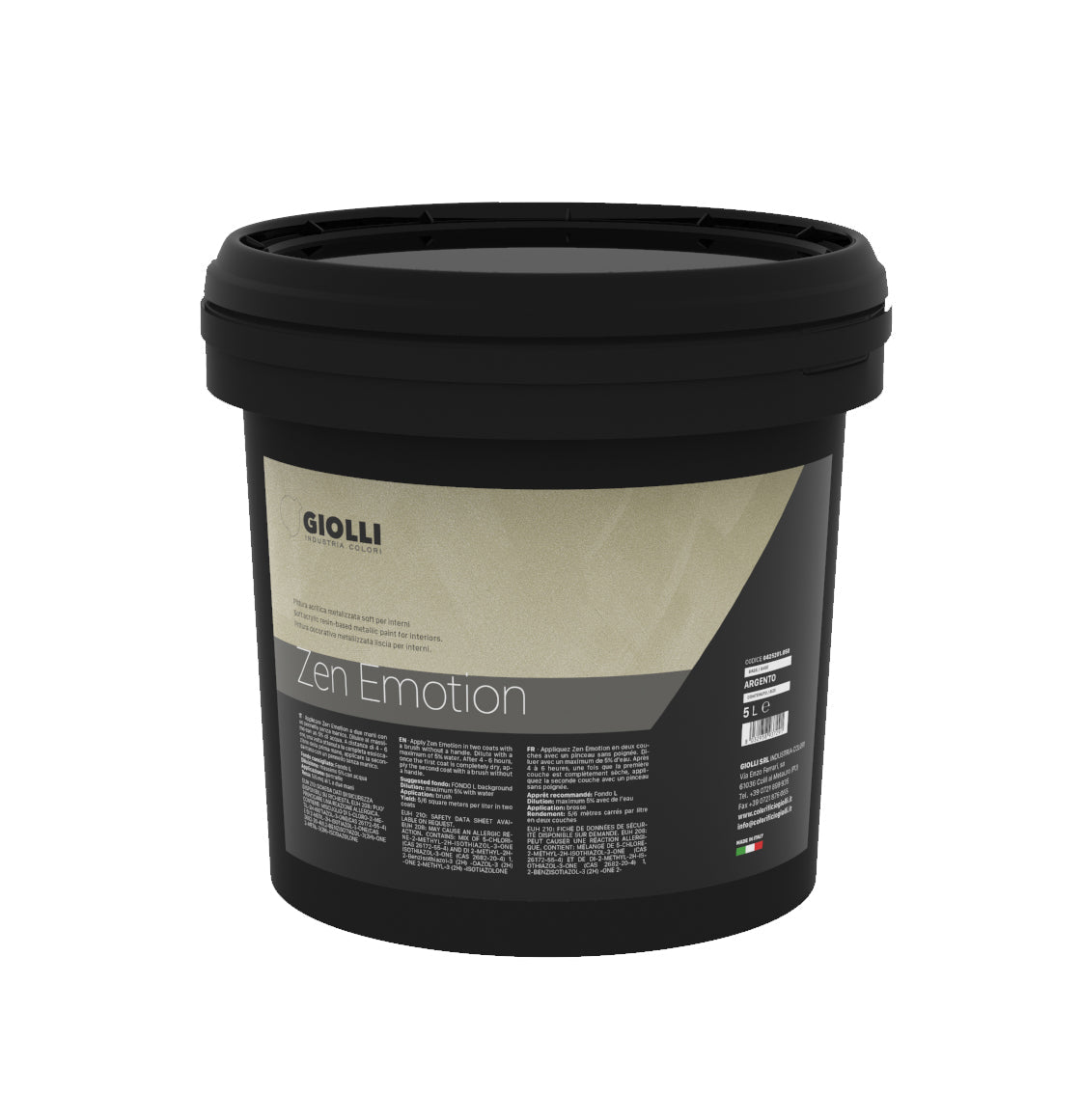 Zen Emotion Decorative Paint – Marmorino Effect Matte Metallic - Marmorino