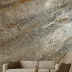 Travertino -  Rauw-Natuursteeneffect - Decoratieve Pleister (Marmorino Stone) - Kalkverf - Afbeelding 8